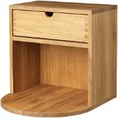 FDB Møbler B99 Radius seinäkaappi Oak nature oiled