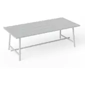 Fatboy Fred'S Ruokapöytä 100x220 cm Light Grey
