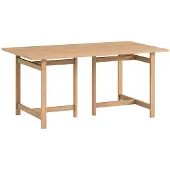 MOEBE rectangular dining dable -ruokapöytä 160 x 90 cm Tammi
