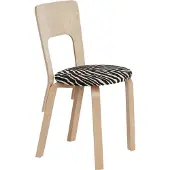 Artek 66 Tuoli / Zebra - Tuolit Koivu - 28100302-ZebraBirch
