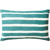 Chhatwal & Jonsson Block Stripe ulkotyyny 40x60 cm Heaven blue-off white