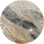 AUDO CPH Androgyne-pöytälevy Marmori Harmaa Galaxy - Ø42 cm
