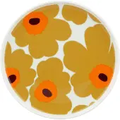 Marimekko Unikko Plate 20 Cm - Orange - Ø 20 CM