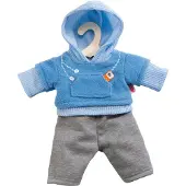 Heless Dolls Jogging Outfit - Pink/blue 28-33 cm - assorted