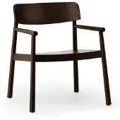 Normann Copenhagen Timb nojatuoli Ruskea saarni