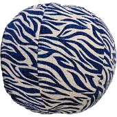 By On Pillow Anima Zebra Round - Multi/patterned - ONE SIZE