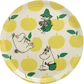 Muurla Moomin tarjotin Ø35 cm Iloiset omenat