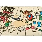 Muurla - Peppi Keittiöpyyhe Leipurit 50x70 cm