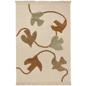 Ferm Living Swif bird villamatto 140x200 cm Multi