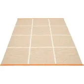 Pappelina , Kudottu Matto Criss Beige 180x260 cm