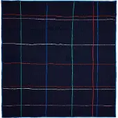 Hubsch Sen Bedspread Dark Blue - Navy - 260X260CM
