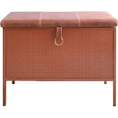 Maze Frank säilytyspenkki Cinnamon-vintage cognac