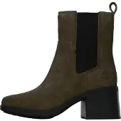 Timberland for woman. TB0A424XA2D1 Bellevaux dark brown Chelsea leather ankle boots (39 W), 3 to 5 cm, None, Casual