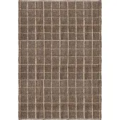 Layered Strata matto 140x200 Cm - Kuviolliset matot Juutti Ruskea - BRJUBR140200