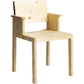 Vaarnii 016 Maasto Dining Armchair käsinojallinen tuoli Mattapintainen öljyvahattu mänty