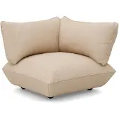 Fatboy , sumo sohvan kulmaosa oikealla cord recycled beige