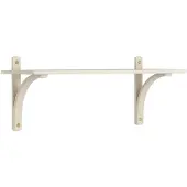 Swedese Levi hylly 1 hyllytaso Valkopigmentoitua saarnia messinki, 90 cm