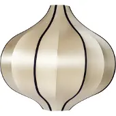 Oi Soi Oi Indochina Classic Onion L lampunvarjostin Kit-musta