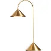 Frandsen Grasp kannettava pöytälamppu Täyttä messinkiä, 47 cm