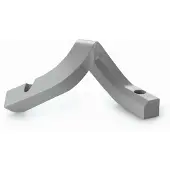 Normann Copenhagen Crooked kynttilänjalka 2 Warm grey