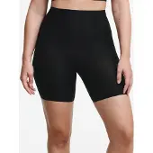 Chantelle Soft Stretch High Waist Mid-Thigh Short - Black - ONE SIZE