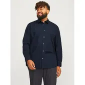 Jack & Jones Joe Plain Plus Size Pitkähihainen Kauluspaita
