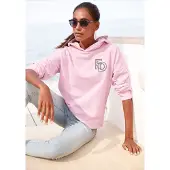Elbsand Collegepaita roosa / musta