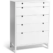 Mavis Falsterbo Lipasto Viisi Laatikkoa 80x40x108 Cm - Lipastot Koivu Valkoinen - 149735