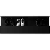 Nichba-Design Shoe Box kenkähylly, medium, musta
