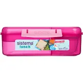 Sistema Eväslaatikko - Bento Lunch - 1,65 L - Vaaleanpunainen - - OneSize - Eväslaatikot