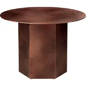 Gubi Epic Sohvapöytä Ø60 Earthy Red - Sohvapöydät Teräs Red Earth - 10074993