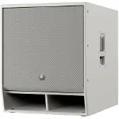Yamaha DXS18XLF-DW POWERED 18” SUBWOOFER WITH 4” VOICE COIL. DANTE VERSION. WH.