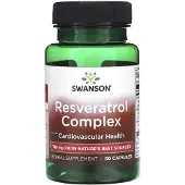 Swanson Health Resveratrolikompleksi - 60 kapselia