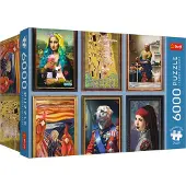 Trefl Palapeli Hauskojen maalausten kokoelma, 6000 palaa