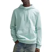 BOSS for man. 50509314 Straight Fit Hoodie Turquoise (XL), Casual, Cotton