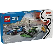 LEGO F1-lähtöruudukko ja VCARB:n ja Sauberin kilpa-autot 60474