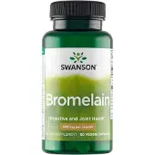 Swanson Health Bromelaiini, 500 mg - 60 kapselia