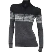 Aclima Women's DesignWool Marius Mockneck Norefjell Kerrasto yläosat M