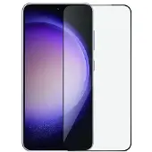 Dacota Platinum Samsung Galaxy S25/S24 Tiger Glass näytön suojalasi, musta