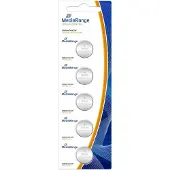 MediaRange MRBAT130, Kertakäyttöinen akku, CR1620, Litium, 3 V, 5 kpl, Nappi/kolikko
