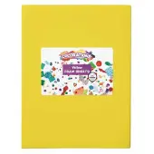 Colorations - Foam Sheets Yellow 10 pcs.