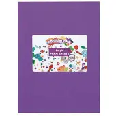 Colorations - Foam Sheets Purple 10 pcs.
