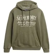 Superdry for man. M2014246A Outdoor Supply Co Relaxed Hood green (XXL), Casual, Cotton, Long sleeve