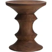Vitra Stool-jakkara model c tumma pähkinä