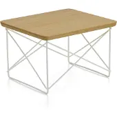 Vitra Eames occasional table ltr -sivupöytä kastanja / valkoinen