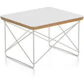 Vitra Eames occasional table ltr -sivupöytä valkoinen laminaatti / valkoinen