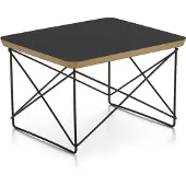 Vitra Eames occasional table ltr -sivupöytä musta laminaatti / musta