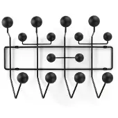Vitra Hang It All -seinänaulakko musta saarni