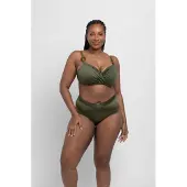 Dorina Guarana Bikini Top - Khaki green - F x 85