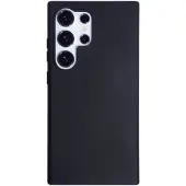 Ferrelli Samsung Galaxy S24 Ultra Liquid-silikonikuori, musta